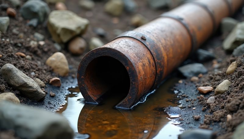 Sewer Pipe Repair detail